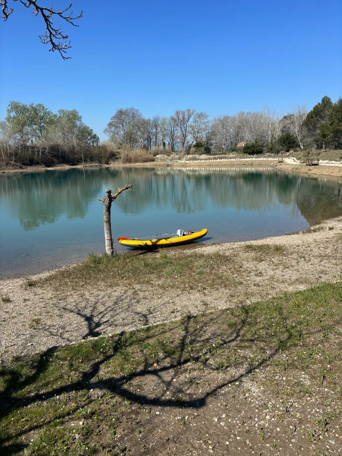 Lac privé du Domaine des Iscles à La Roque-d'Anthéron